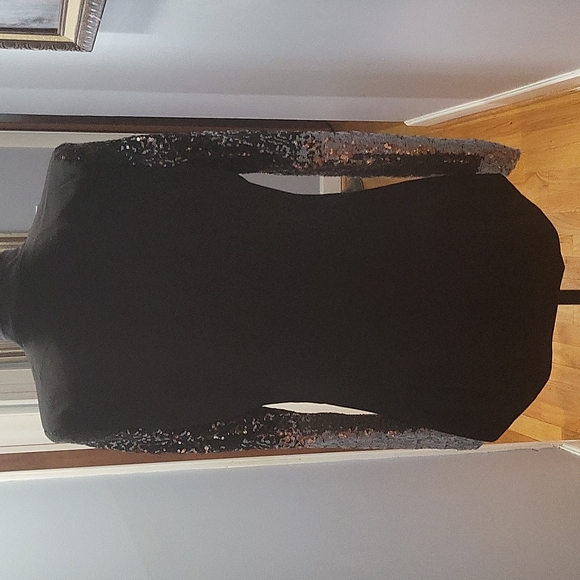 Haoyihui black and silver sequin blazer - Picture 5 of 8